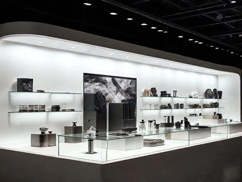 Bioluminescent fungal forests from an alien world